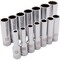 Dynamic Tools 3/8" Drive 14 Piece 12 Point, Deep Metric Socket Set, 6mm - 19mm D010007 - alternate 10
